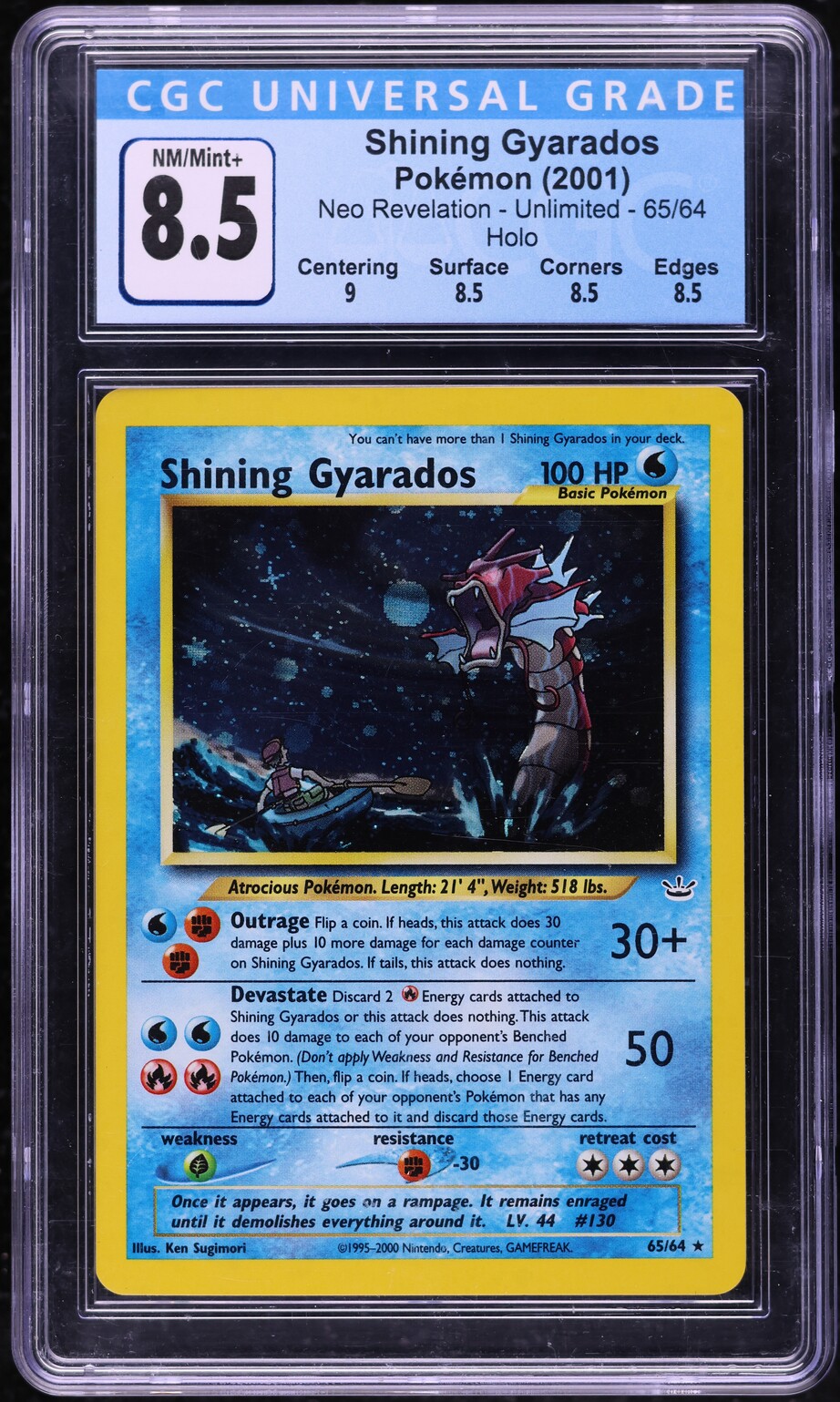 gyarados pokemon card 1995 Eevee - SVP173 - Prismatic Evolutions ETB Promo SEALED main image 1