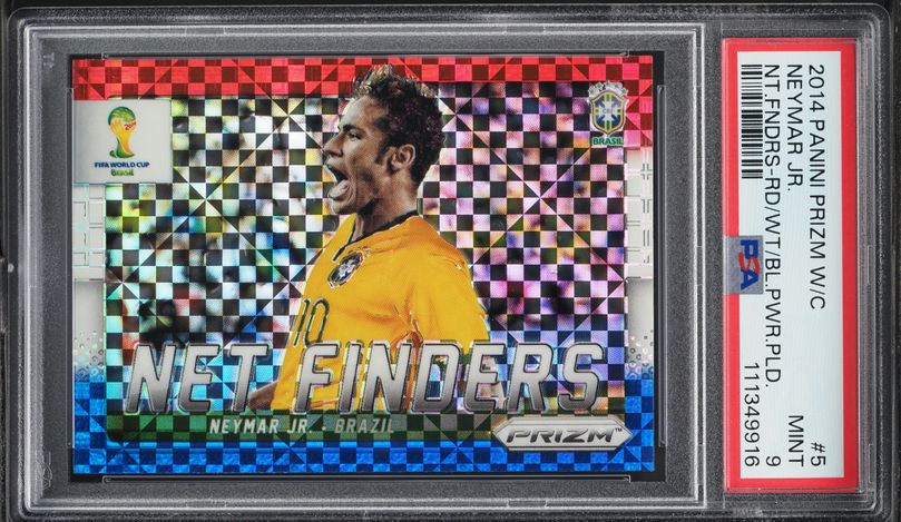 2014 Panini Prizm World Cup Neymar Jr. #112 PSA 10 GEM MINT on