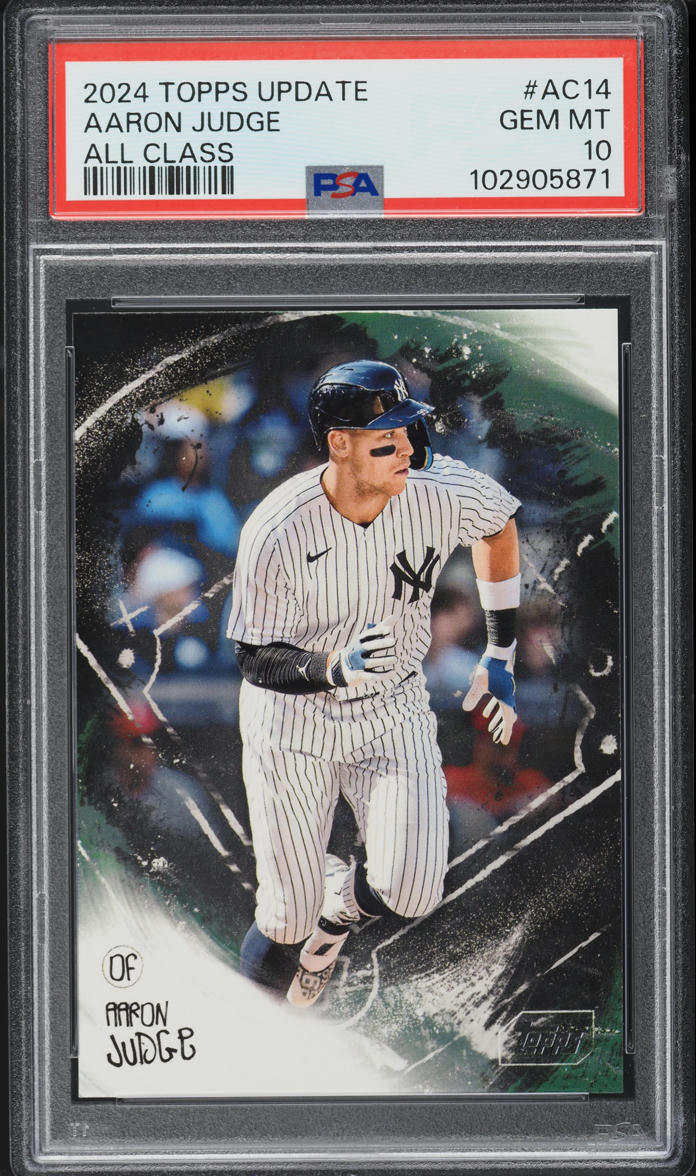 2024 Topps Update All Class Aaron Judge #AC-14 PSA 10 GEM MINT