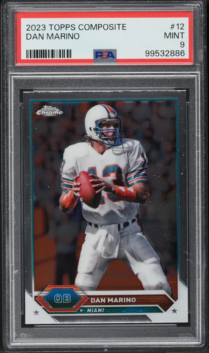 2023 Topps Composite Dan Marino #12 PSA 9 MINT
