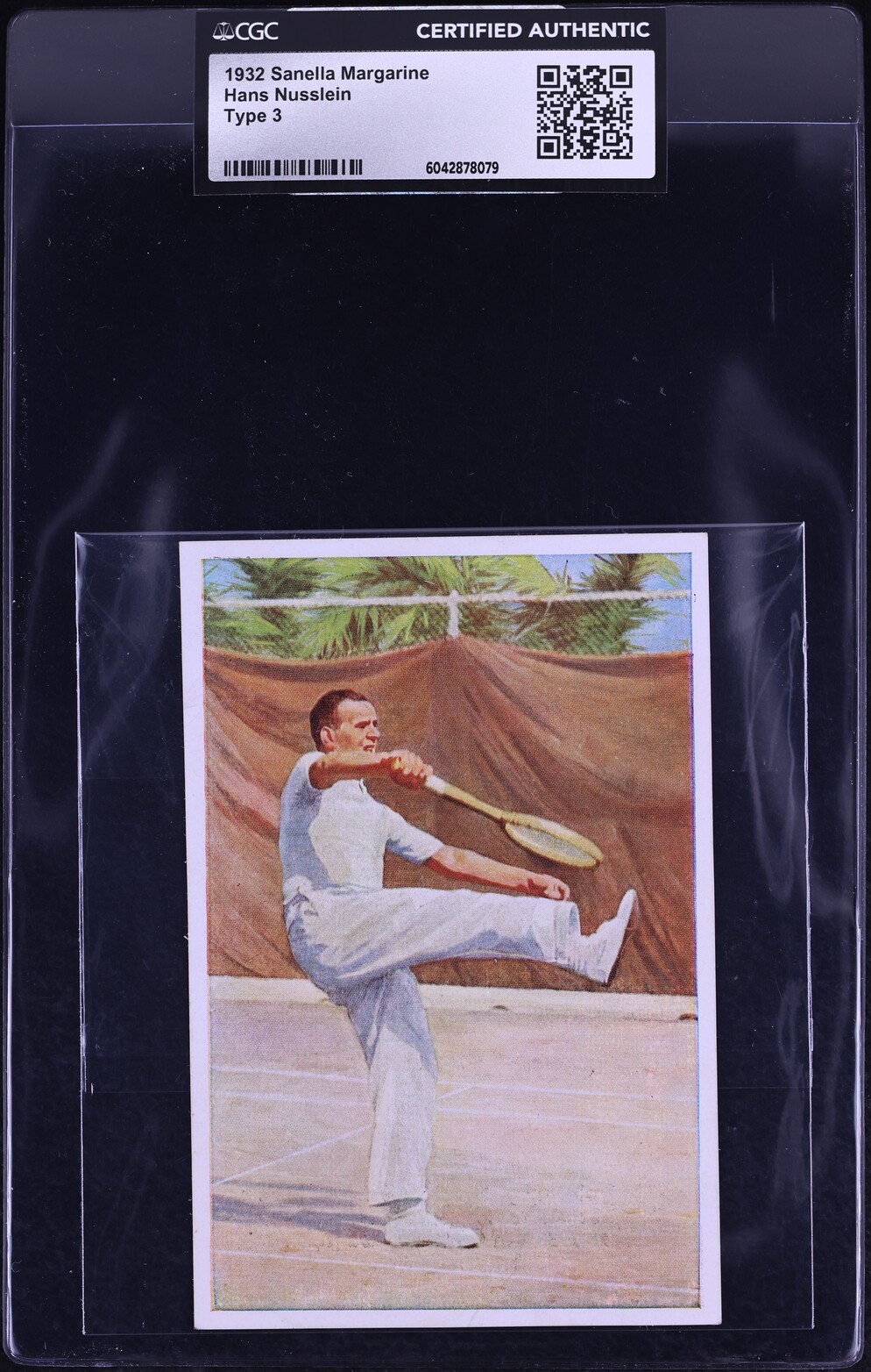1932 Sanella Margarine Type 3 Hans Nusslein CGC AUTH