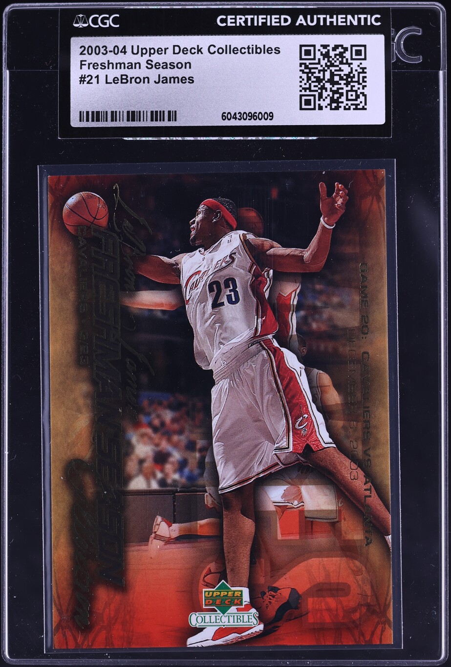 upper deck collectibles lebron james