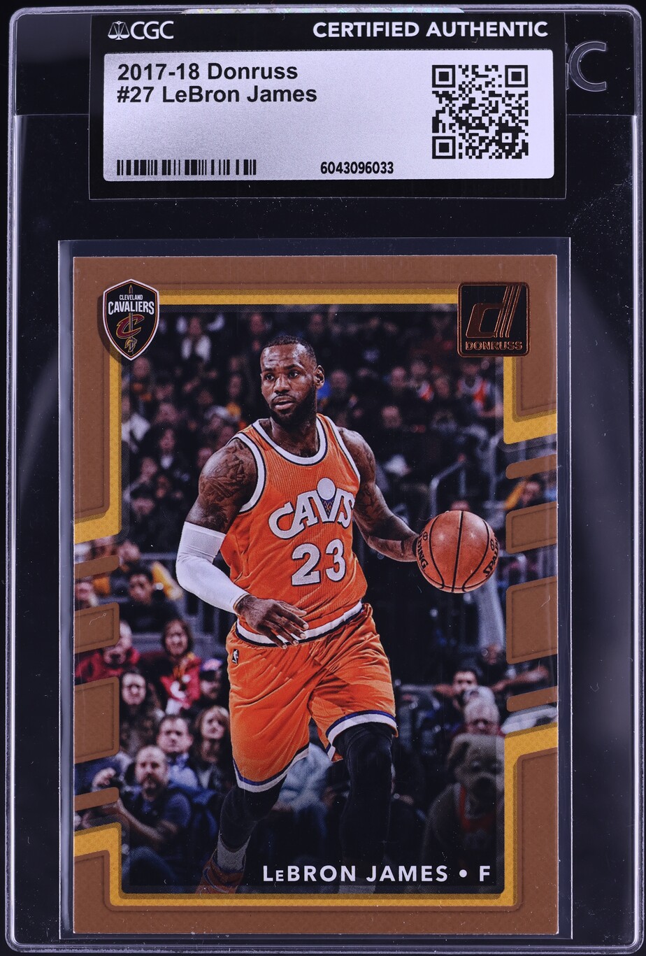 2017 donruss lebron james