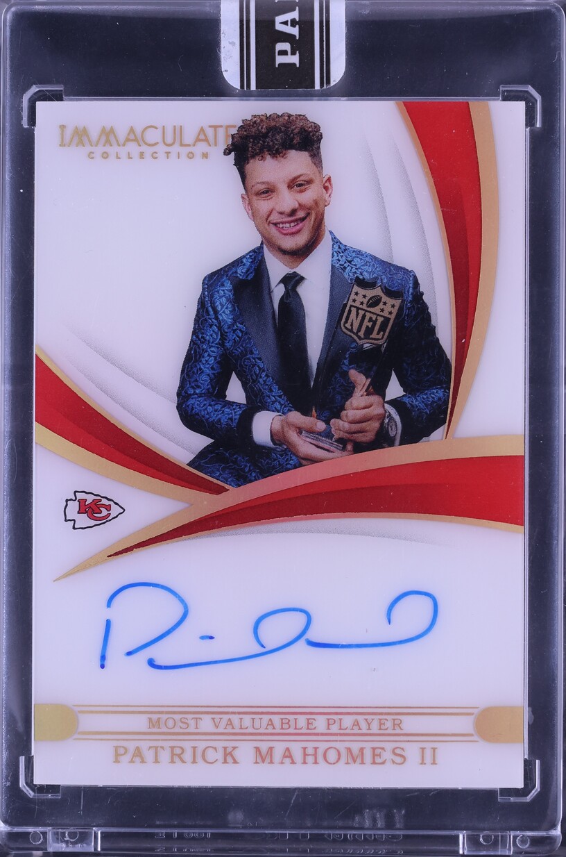 2019 Immaculate Honors '23 Black Box Patrick Mahomes II AUTO 1/1 CGC AUTH
