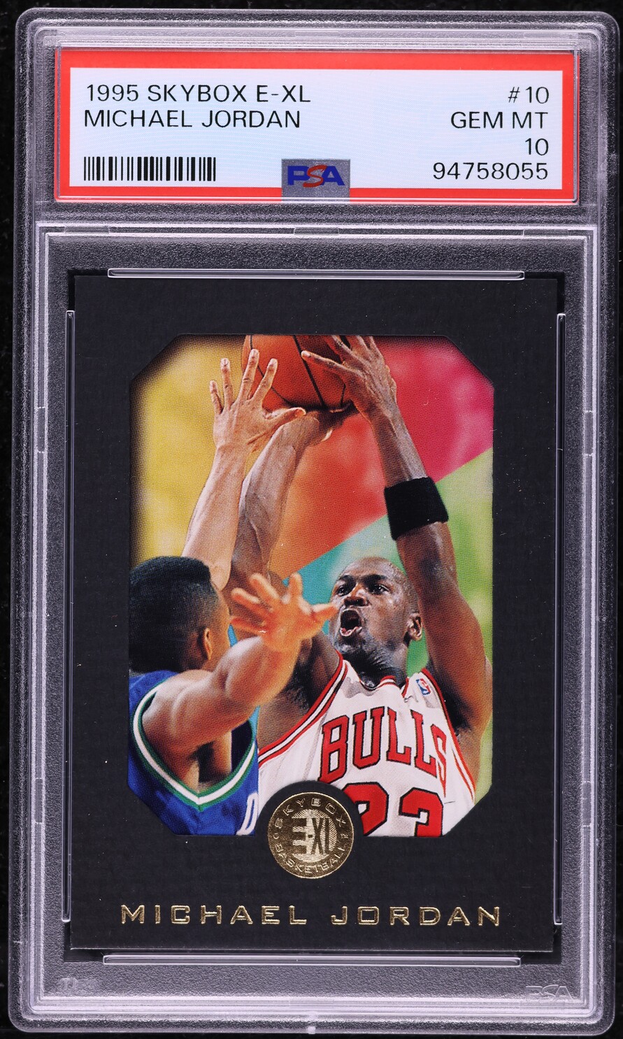1995 Skybox E-XL Michael Jordan #10 PSA 10 GEM MINT