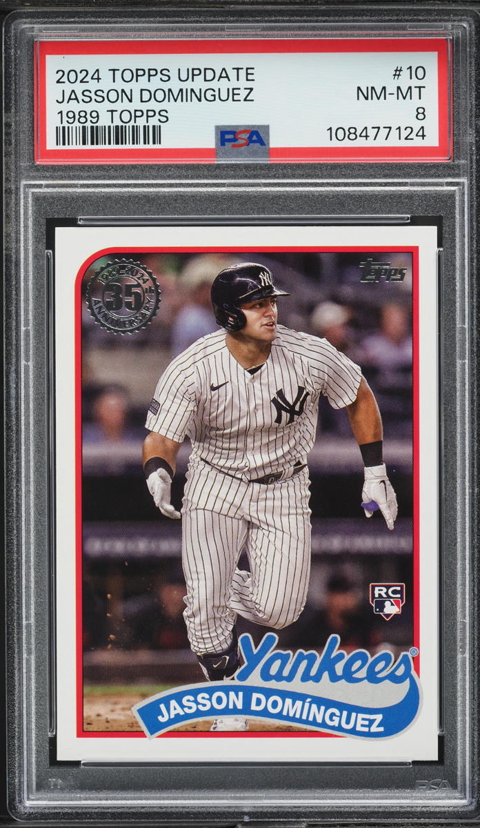 2024 Topps Update '89 Jasson Dominguez ROOKIE #89US-10 PSA 8 NM-MT