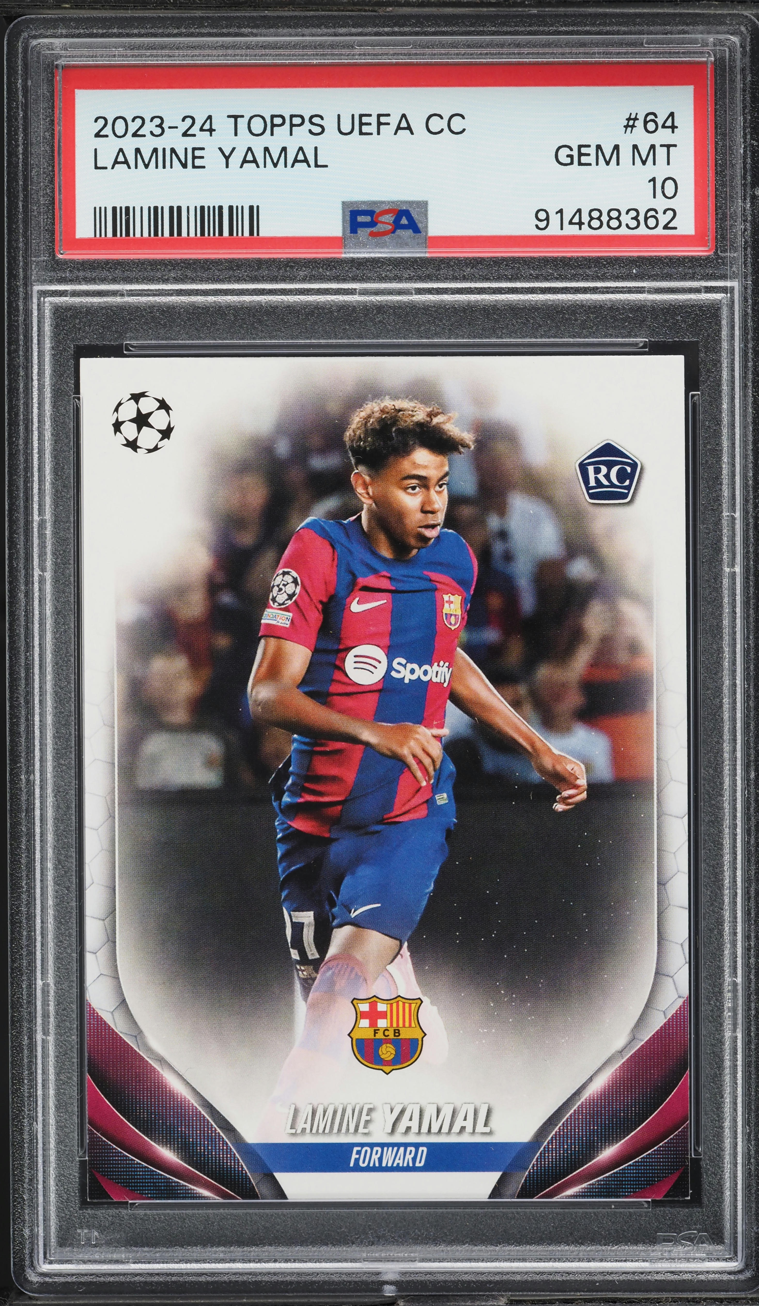 Carte Panini Select Lamine Yamal Silver Future Rookie #22 – Barcelone 2023/24