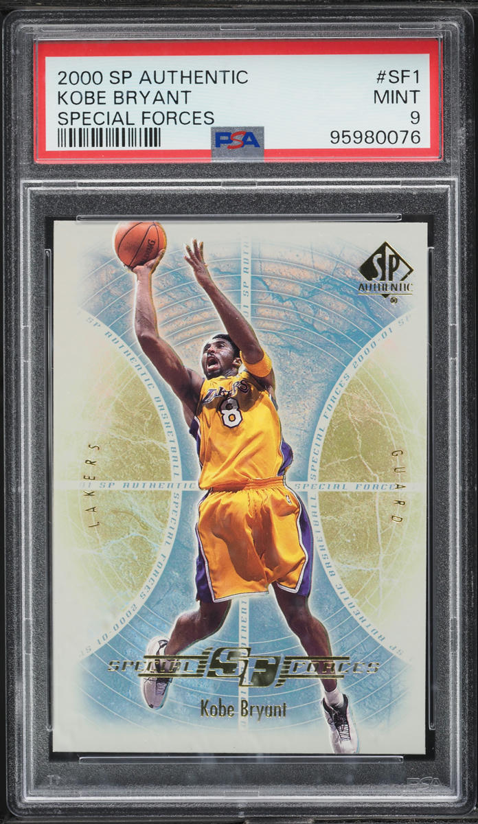 2000 SP Authentic Special Forces Kobe Bryant #SF1 PSA 9 MINT