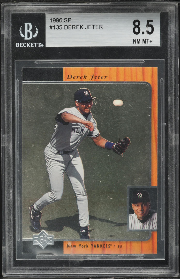 1996 SP Derek Jeter ROOKIE #135 BGS 8.5 NM-MT+