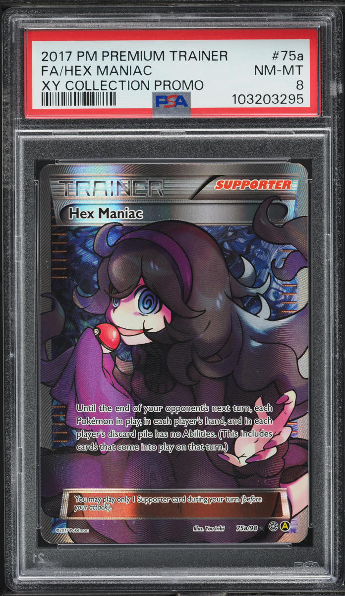 2017 Pokemon Premium Trainer XY Collection Promo Full Art Hex