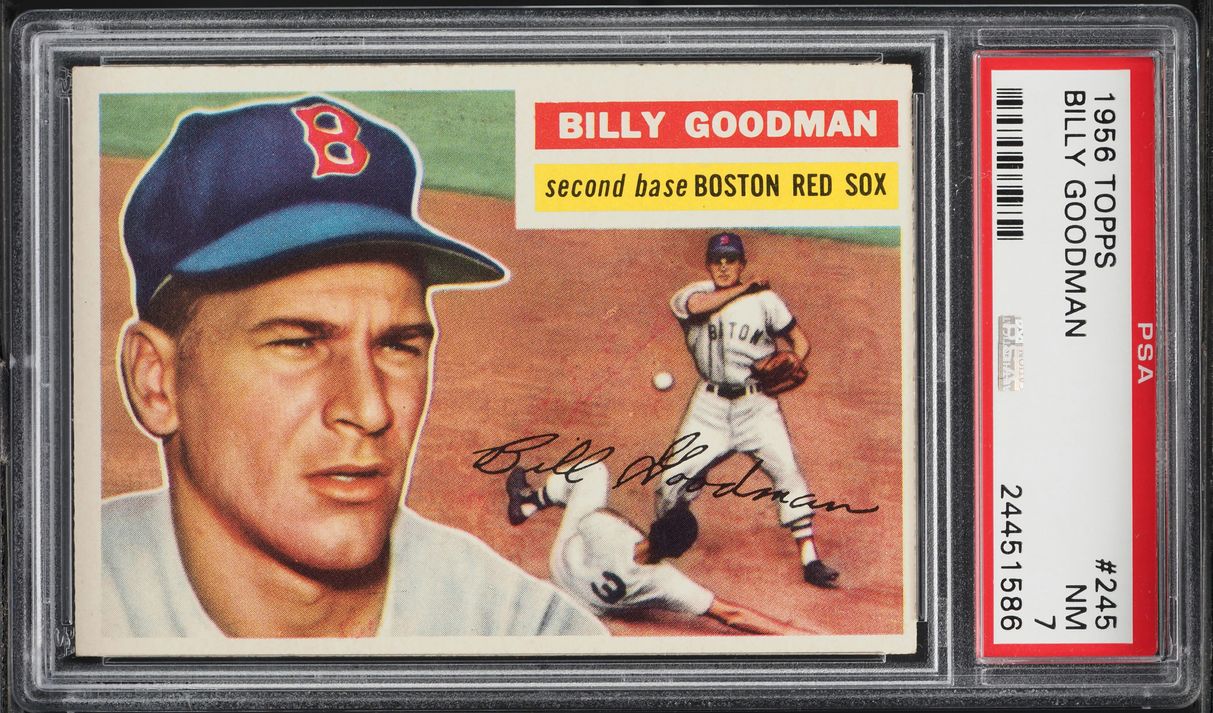 1956 Topps Billy Goodman #245 PSA 7 NRMT