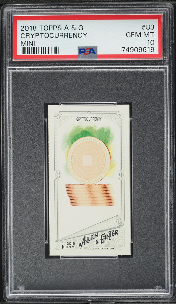 2018 topps allen and ginter cryptocurrency (92) 사진