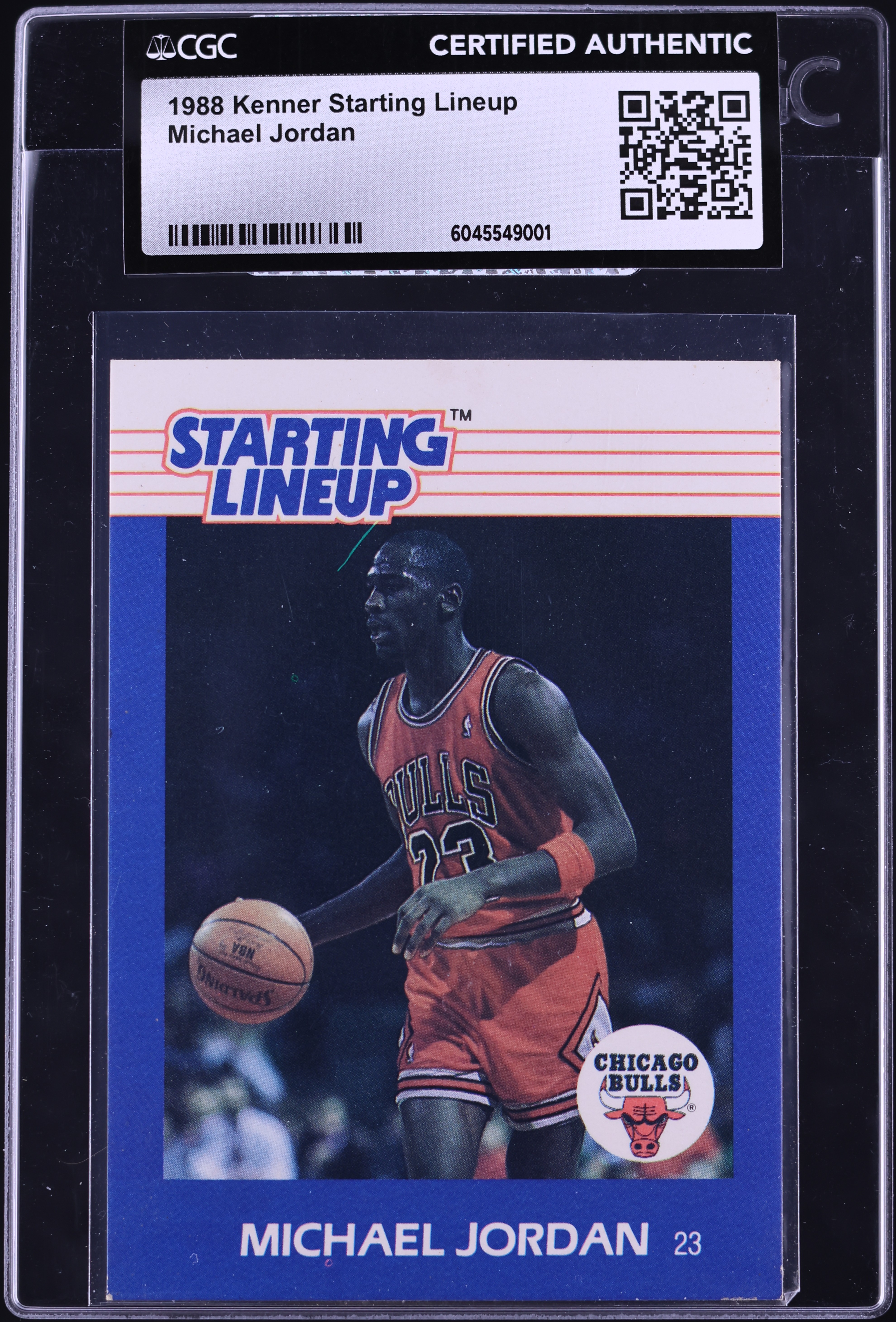 1988 Kenner Starting Lineup Michael Jordan CGC AUTH on Fanatics
