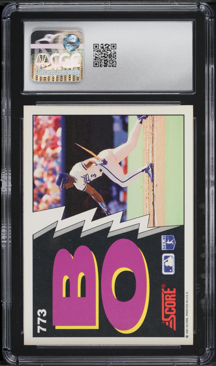 1991 Score Bo Jackson #773 CGC 9 MINT