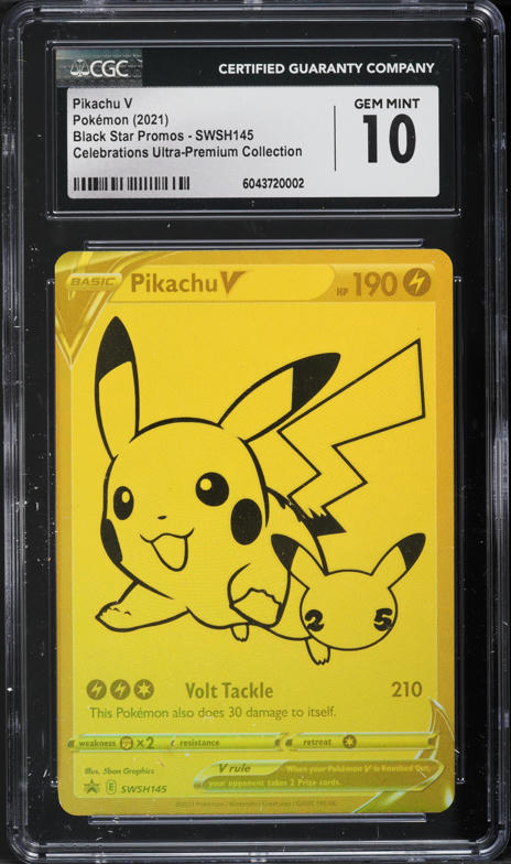 2021 Pokemon Japanese 25th Anniversary Collection Full Art Pikachu
