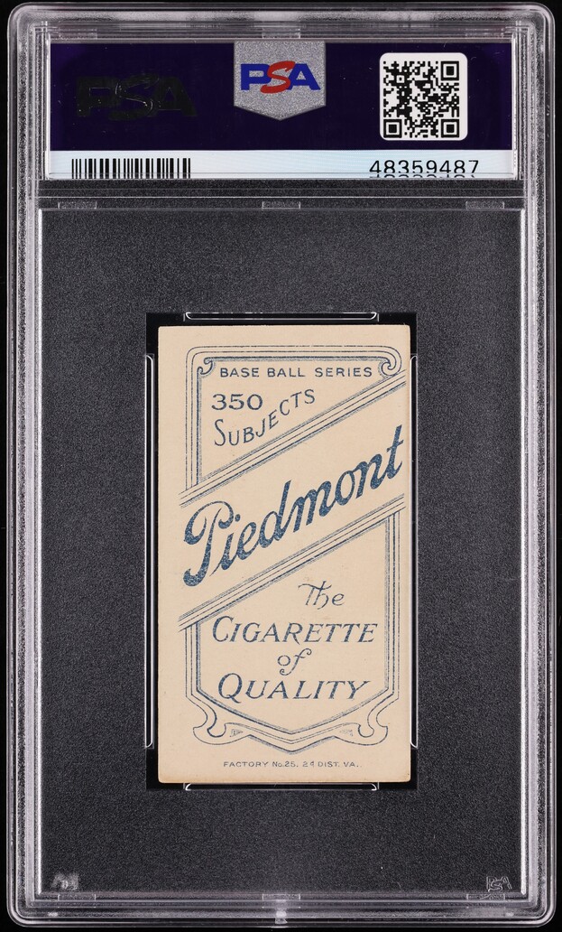 1909-11 T206 Paul Davidson PIEDMONT PSA 5 EX
