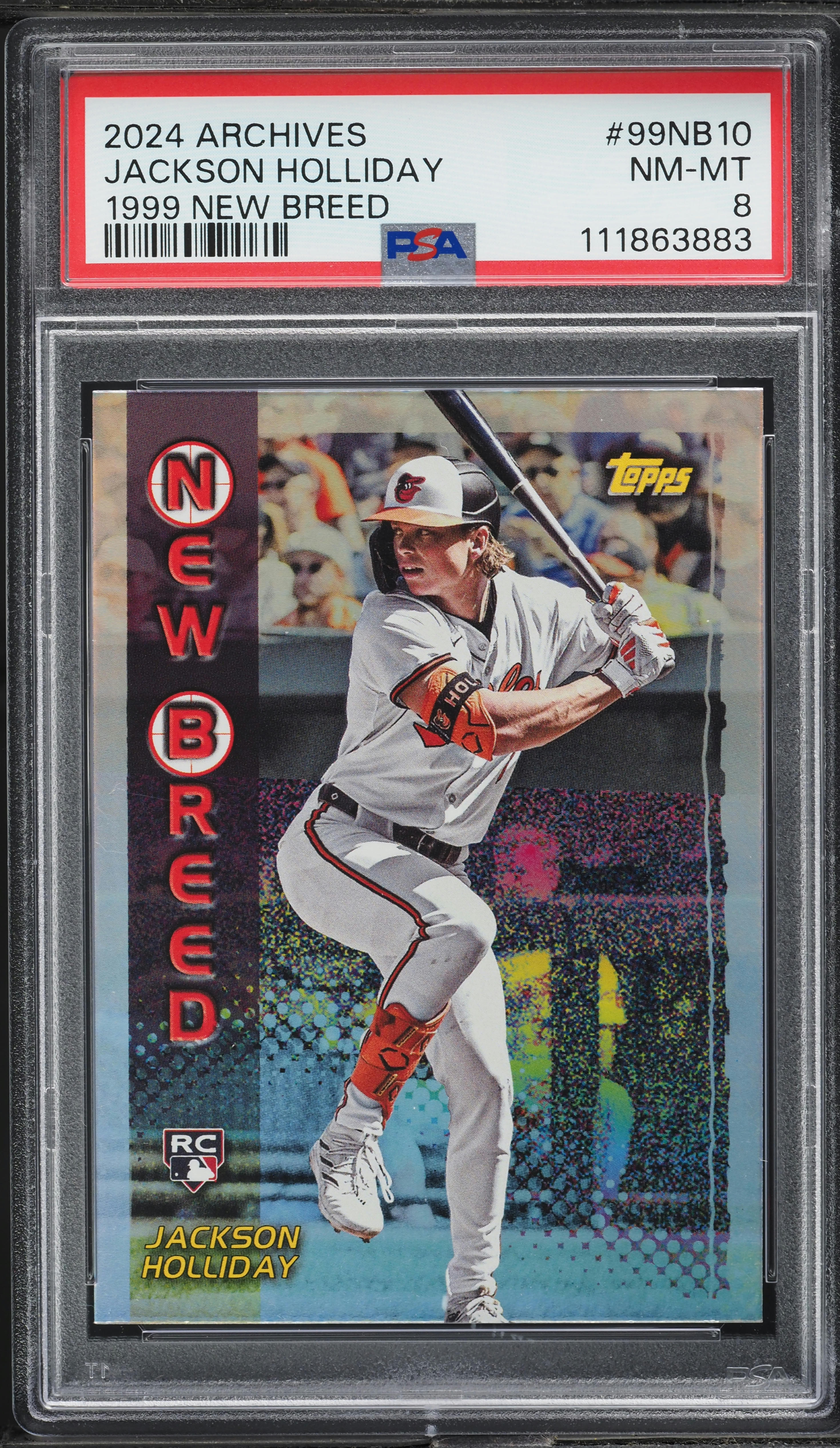 2024 Topps Archives '99 New Breed Jackson Holliday ROOKIE 2024 Topps Archives '99 New Breed Jackson Holliday ROOKIE