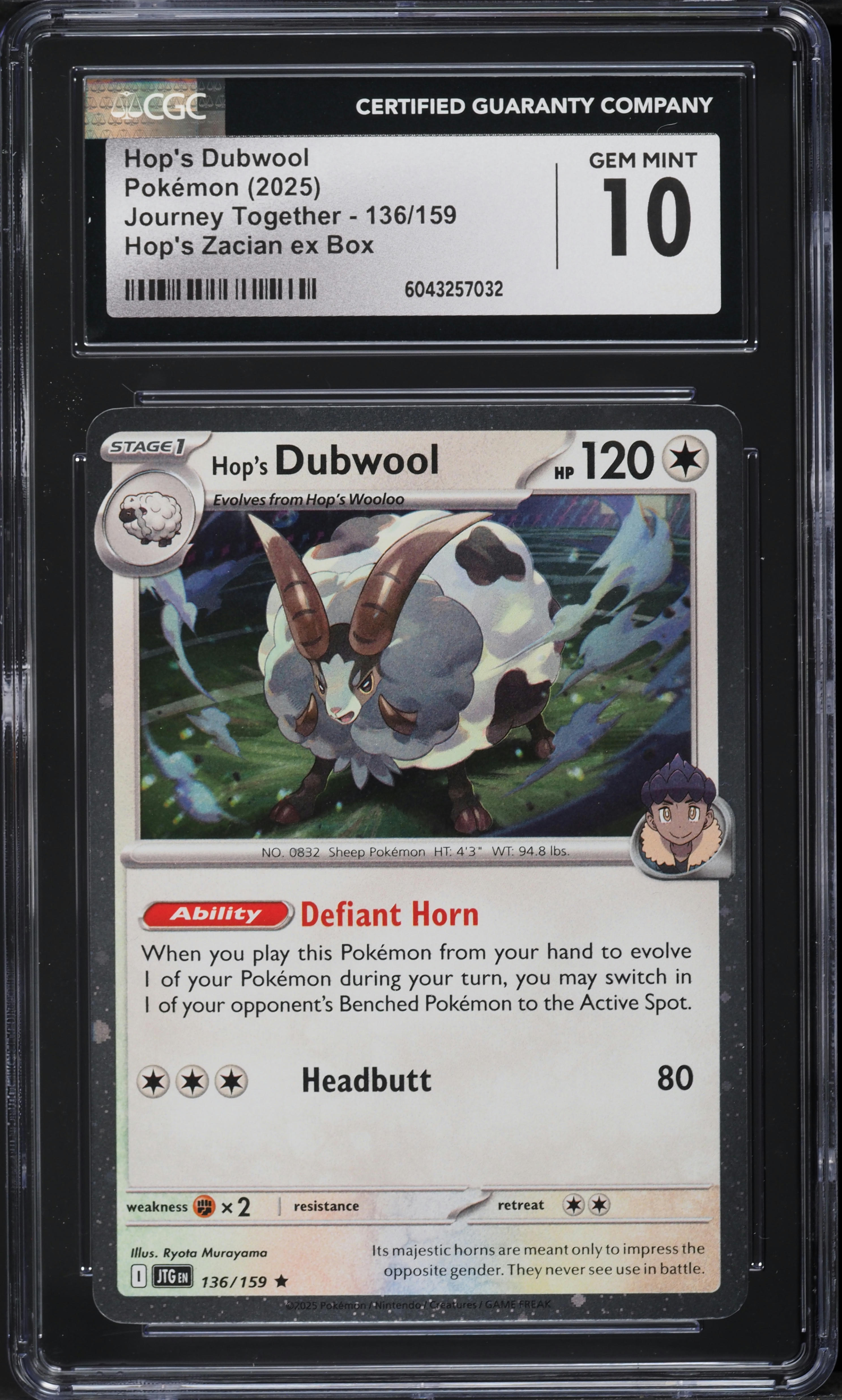 dubwool pokemon card Dubwool V 188/192 Rebel Clash NM Full Art Ultra Rare Pokemon Card NM 1010#074