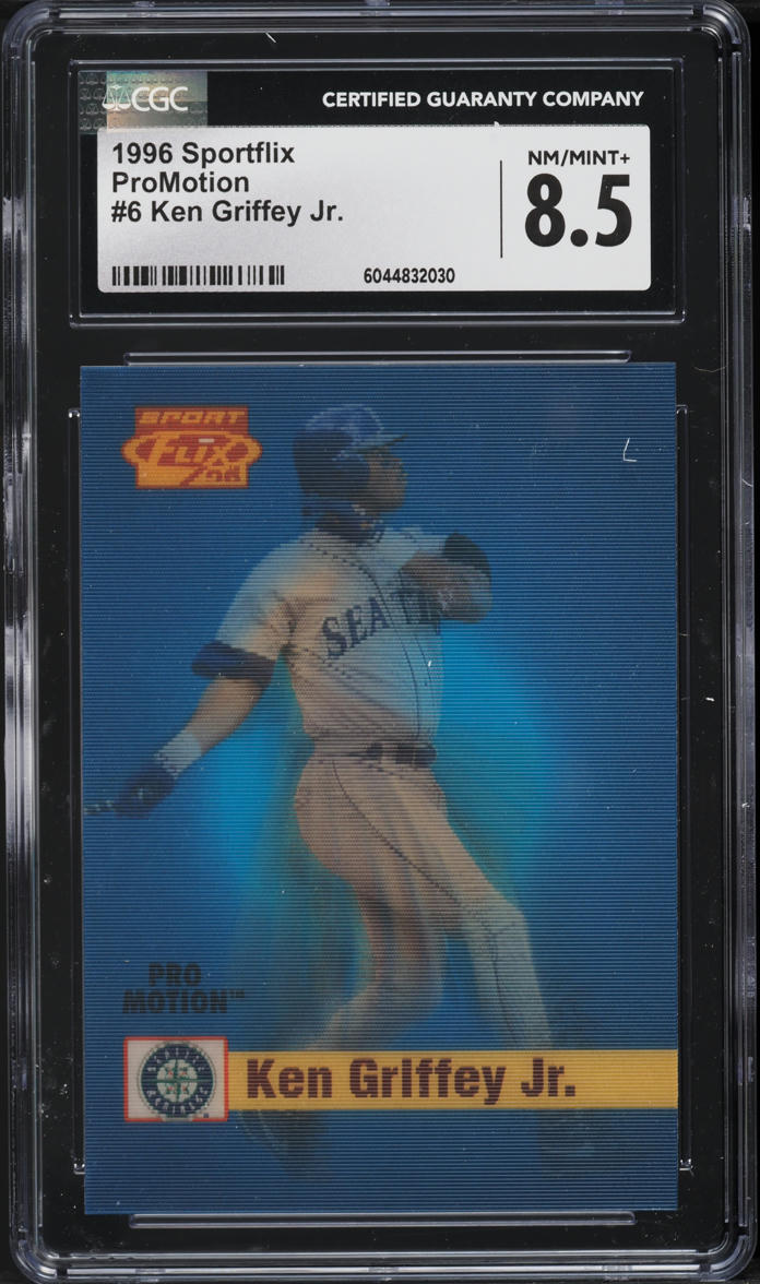 1996 Sportflix ProMotion Ken Griffey Jr. #6 CGC 8.5 NM-MT+