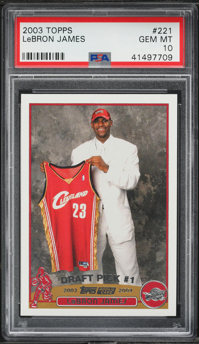レブロン・ジェームズ　PSA 10 LEBRON JAMES 2024 PANINI PRIZM MANGA (PSA 10) is up for auction