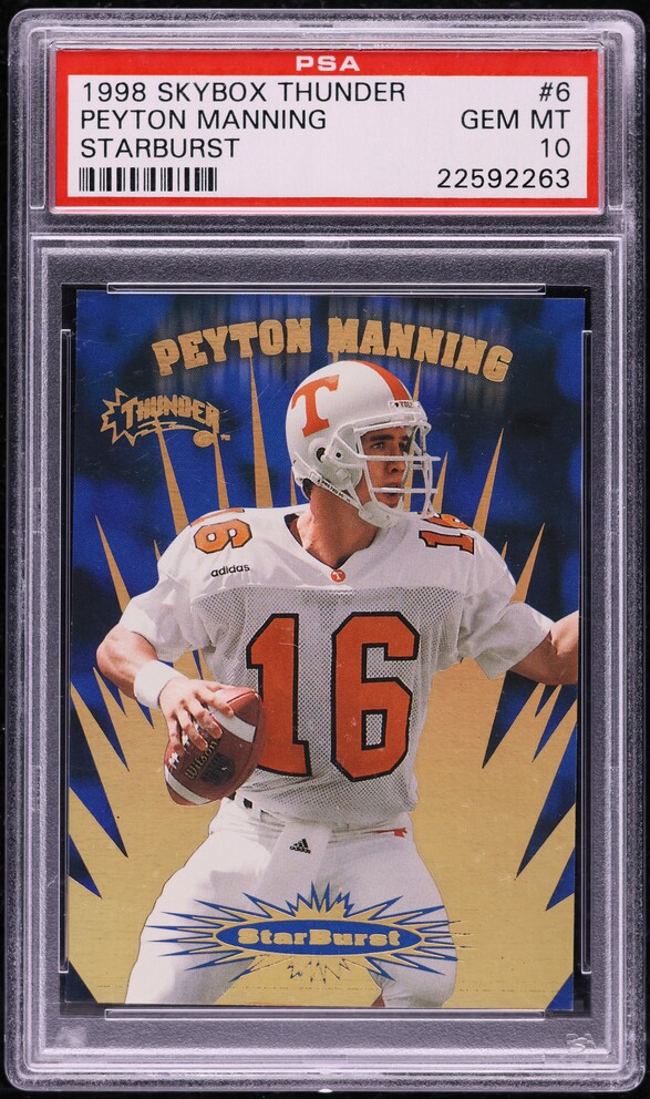 1998 Ultra Masterpiece Peyton Manning ROOKIE 1/1 #416 BGS 9 MINT