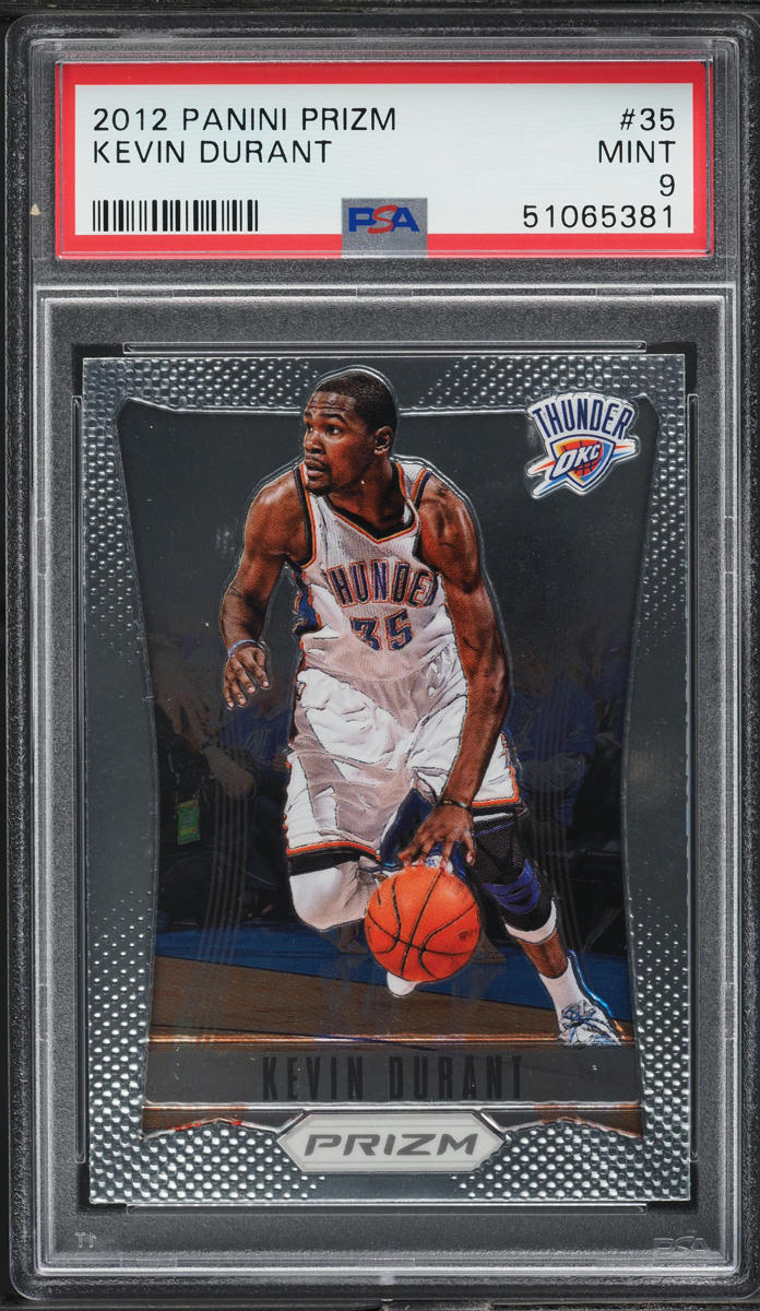 2012 Panini Prizm Kevin Durant #35 PSA 9 MINT