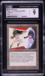 1994 Magic The Gathering MTG Legends Mirror Universe CGC 9 MINT on