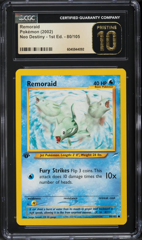 remoraid pokemon card Pokemon Single Card NEO REVELATION (Unlimited)