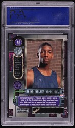 1997 Metal Universe Tracy McGrady ROOKIE #42 PSA 10 GEM MINT on