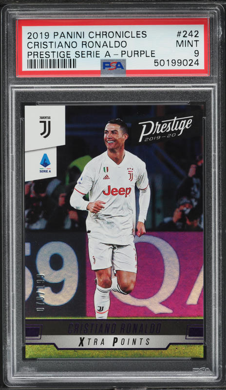 2019 Panini Obsidian Cutting Edge Relics Cristiano Ronaldo PATCH