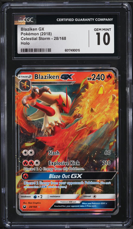 pokemon cards blaziken gx NEW 28/168 Stage 2 Pokemon Blaziken VMAX | Chilling Reign