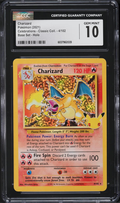 2021 Pokemon Japanese SWSH 25th Anniversary Promo Holo Charizard
