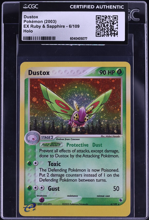 dustox pokemon card value Dustox 10/196