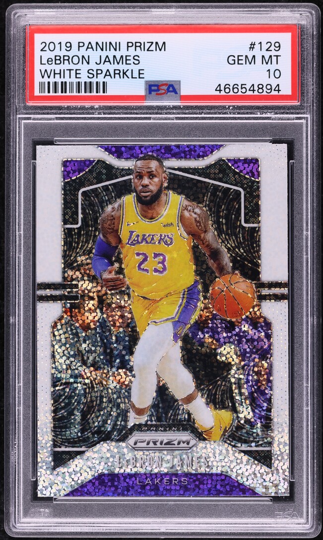 lebron james prizm 2019