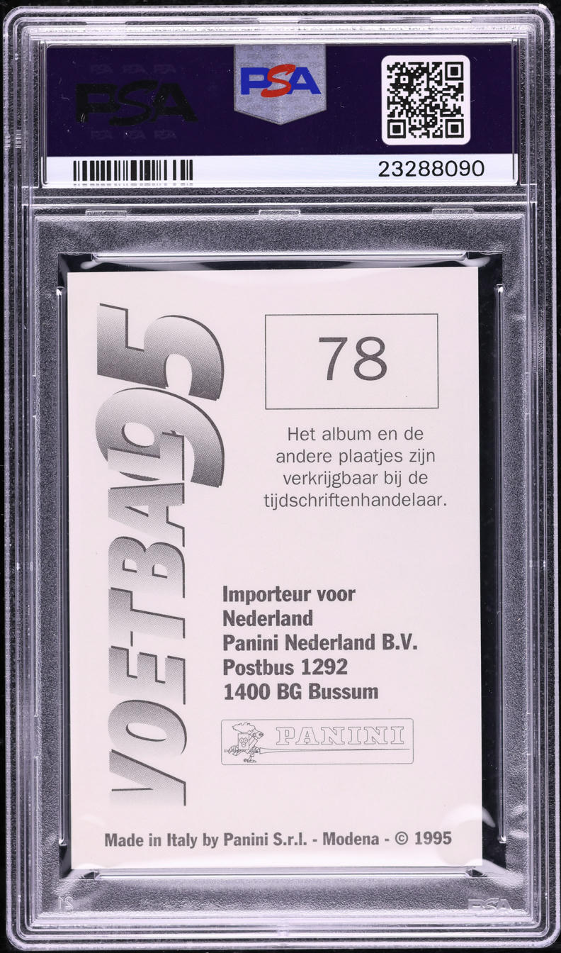 1994 Panini Voetbal '95 Ronaldo ROOKIE #78 PSA 9 MINT