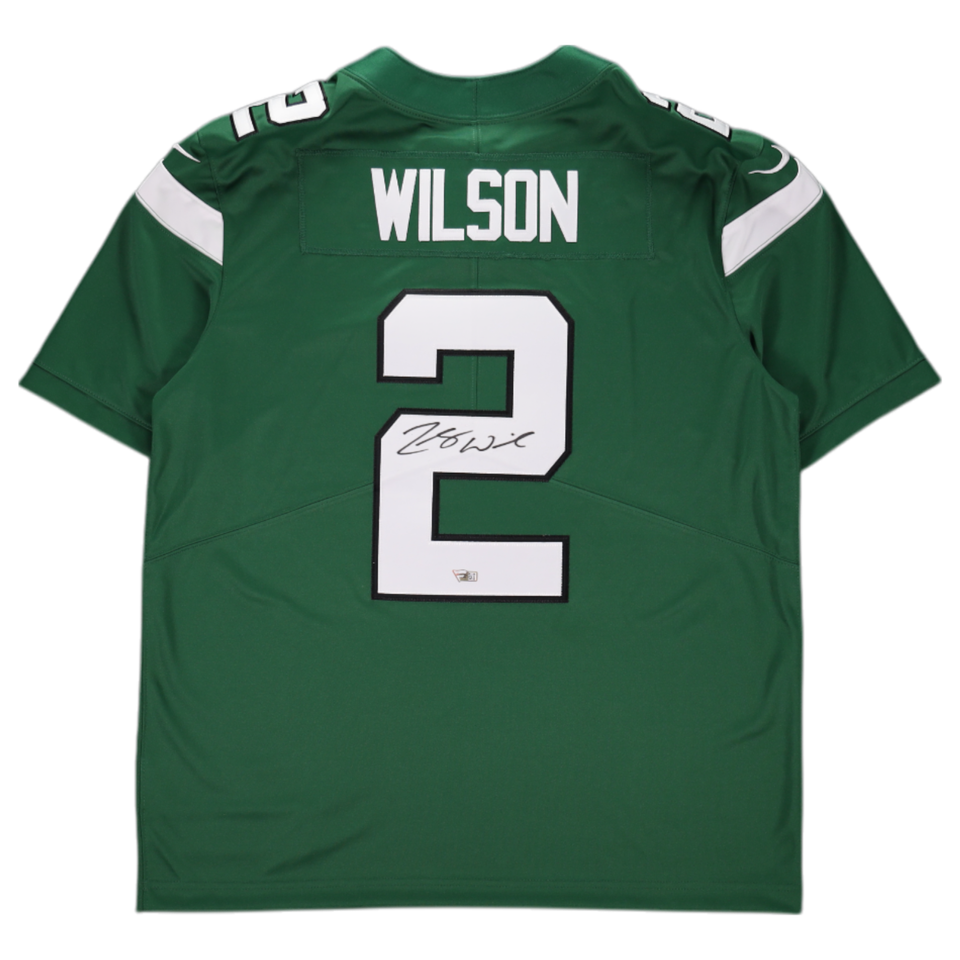 Zach Wilson Signed Autographed New York Jets Jersey - Fanatics AUTH