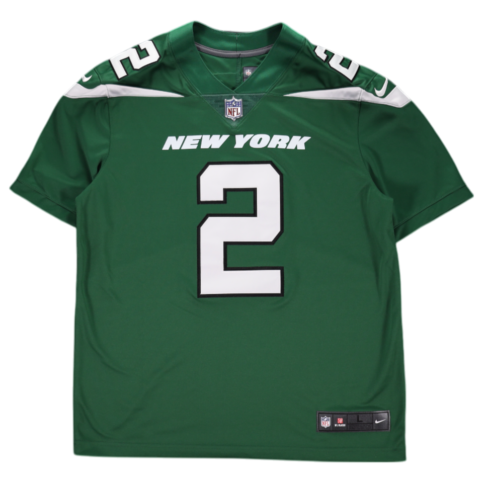 Zach Wilson Signed Autographed New York Jets Jersey - Fanatics AUTH
