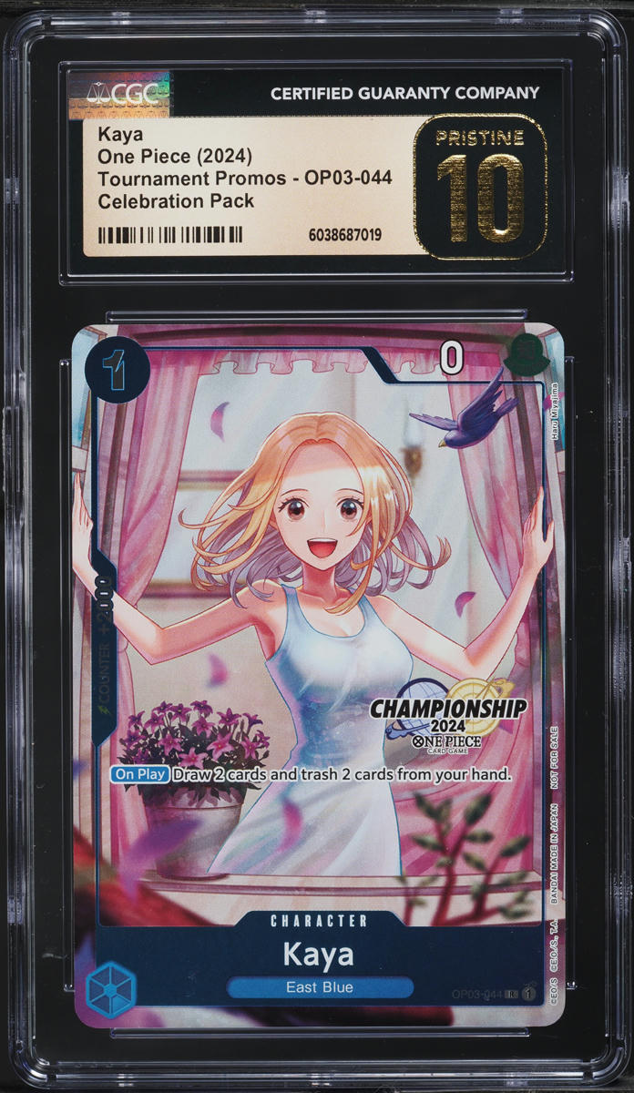 2024 One Piece Tournament Promo Celebration Pack Kaya #OP03-044