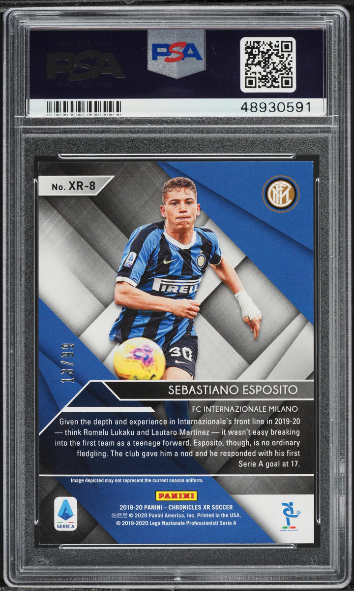2019 Panini Chronicles XR Red Sebastiano Esposito ROOKIE /99 #XR8