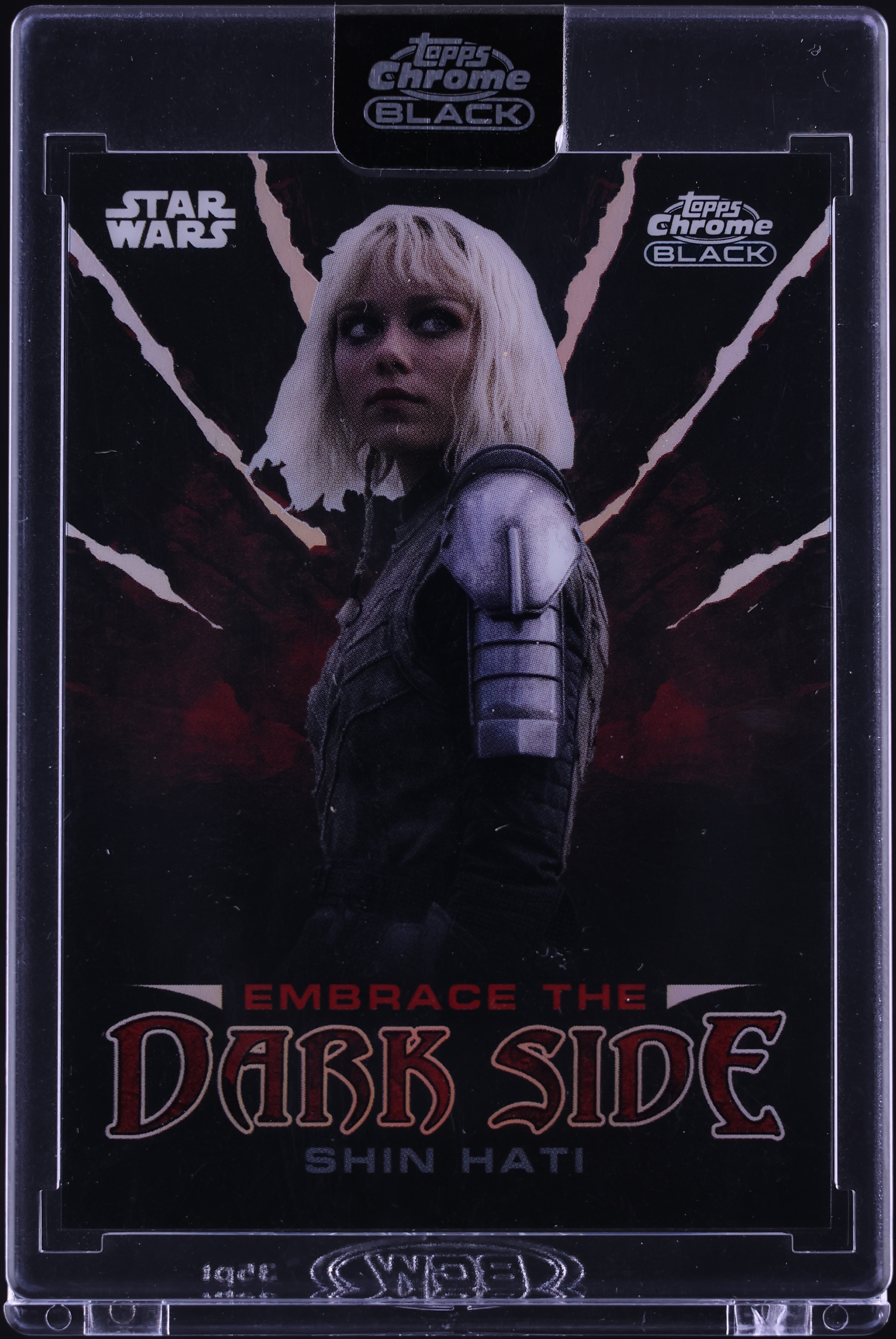 2024 Topps Chrome Black Star Wars Embrace The Dark Side Shin Hati