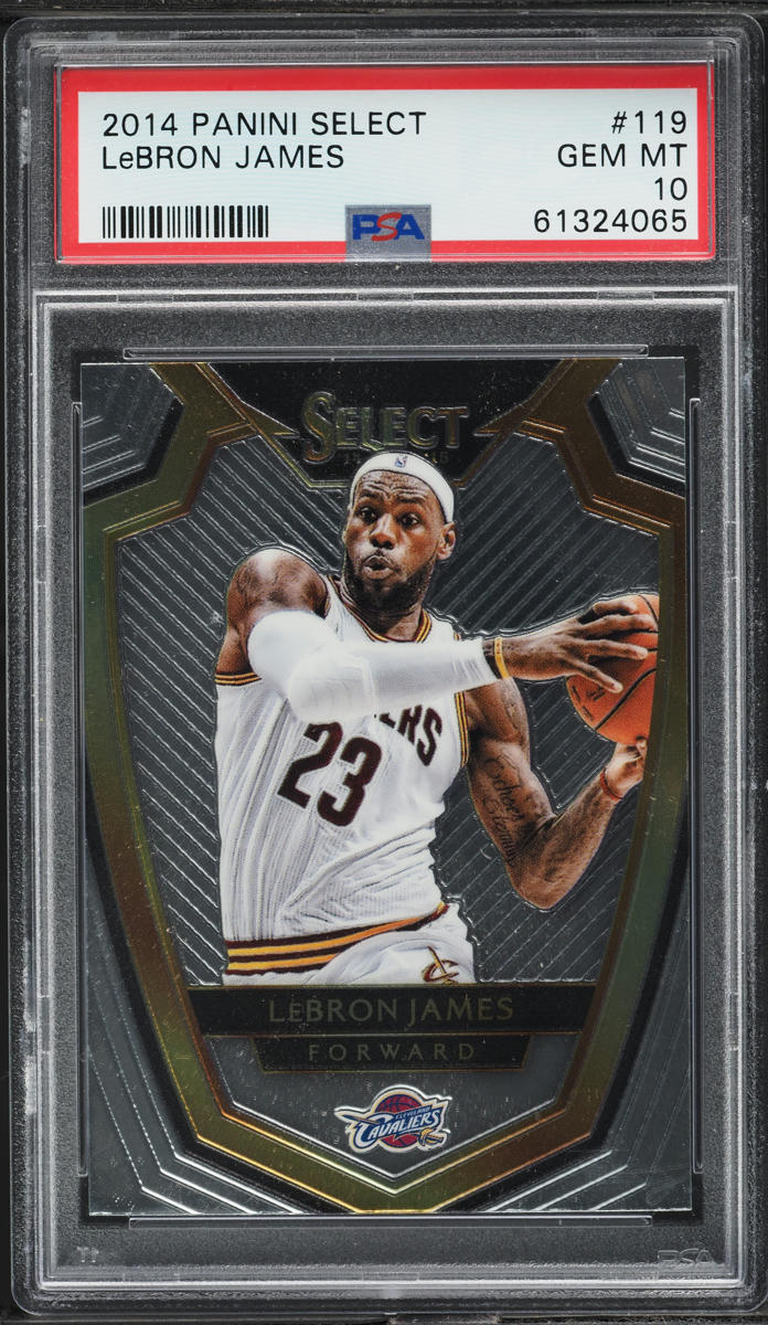 2014 Select Basketball LeBron James #119 PSA 10 GEM MINT