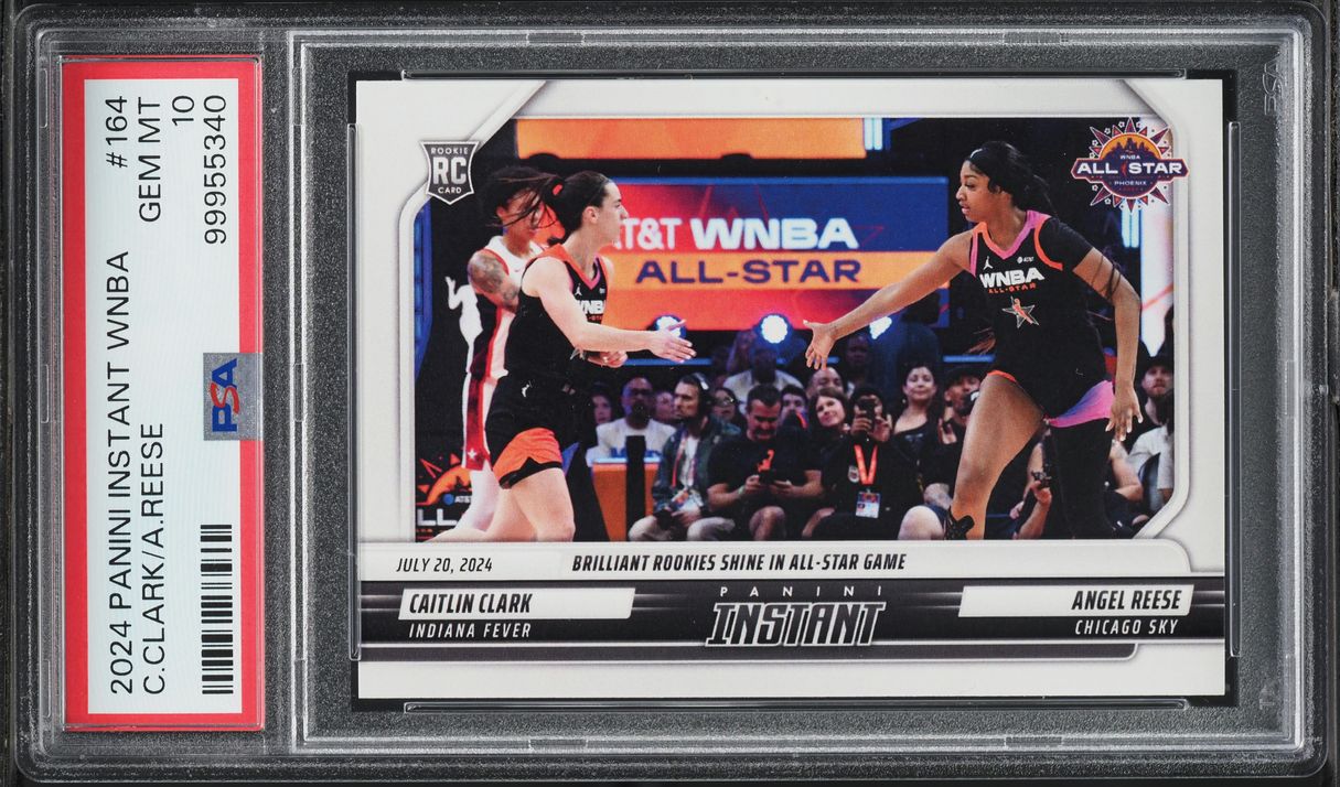 2024 Panini Instant Caitlin Clark & Angel Reese Rookie Card #164 - Basketball Trading Card 11 thumbnail image