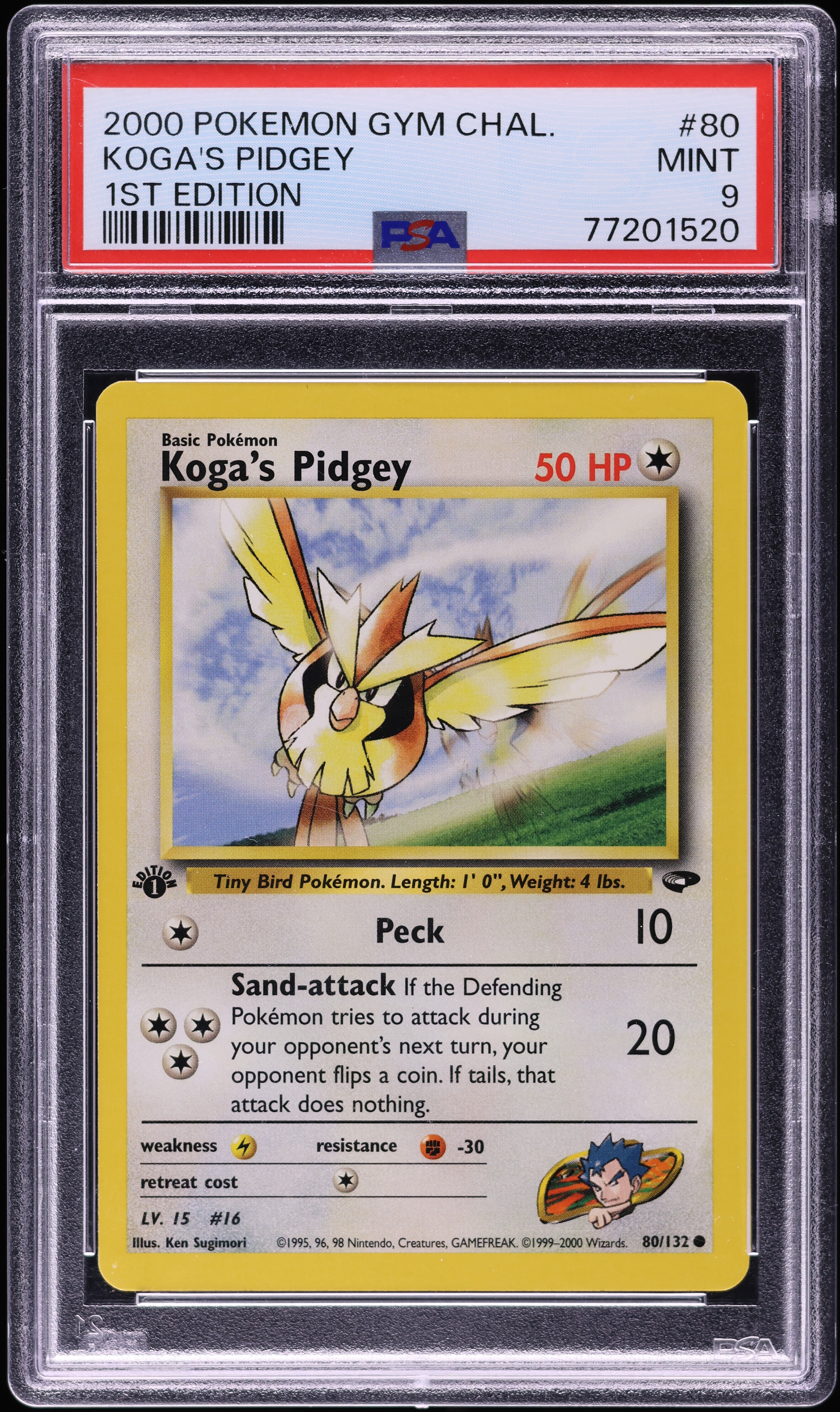 pidgey pokemon card value Prices & 2026 Card Number / Rarity Koga's Pidgey (80) - Gym