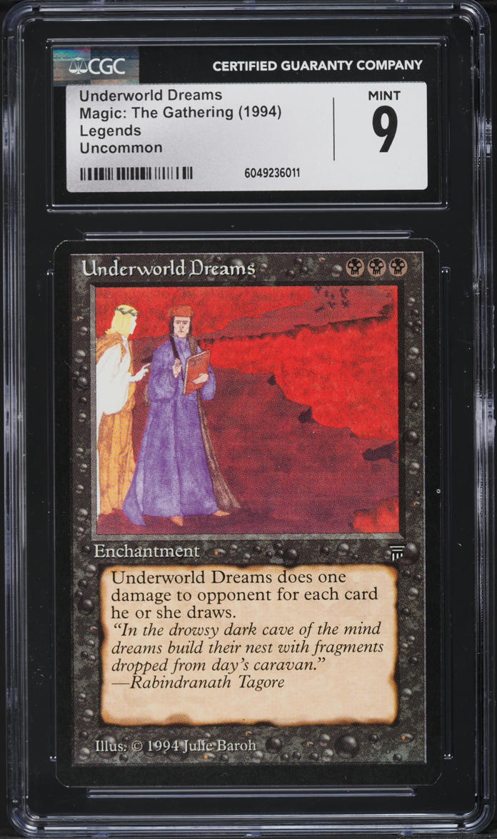 1994 Magic The Gathering MTG Legends Underworld Dreams CGC 9 MINT