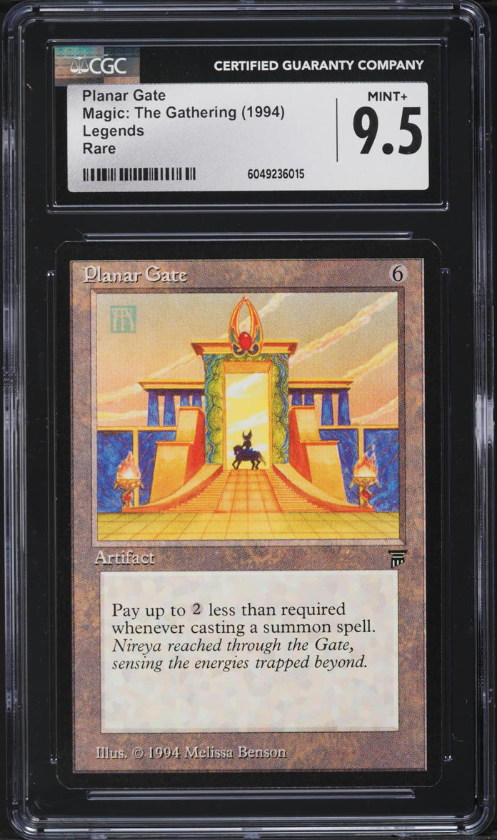1994 Magic The Gathering MTG Legends Planar Gate CGC 9.5 MINT+