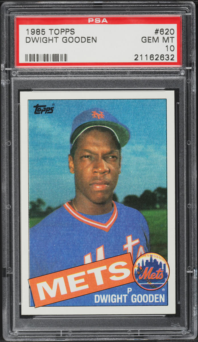 1985 Topps Dwight Gooden ROOKIE #620 PSA 10 GEM MINT