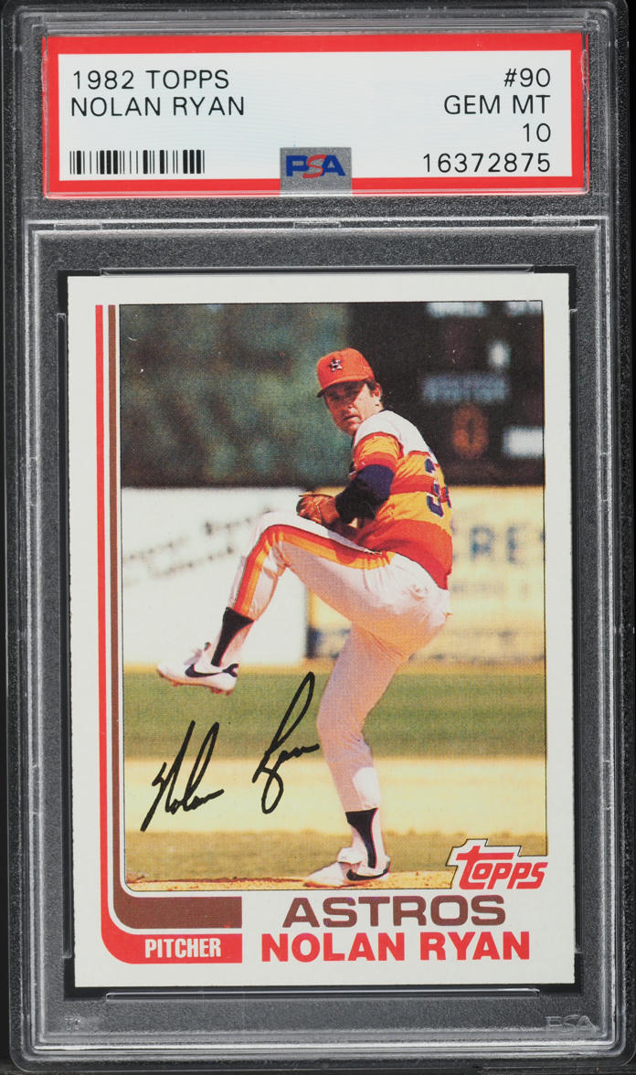 1982 Topps Nolan Ryan #90 PSA 10 GEM MINT