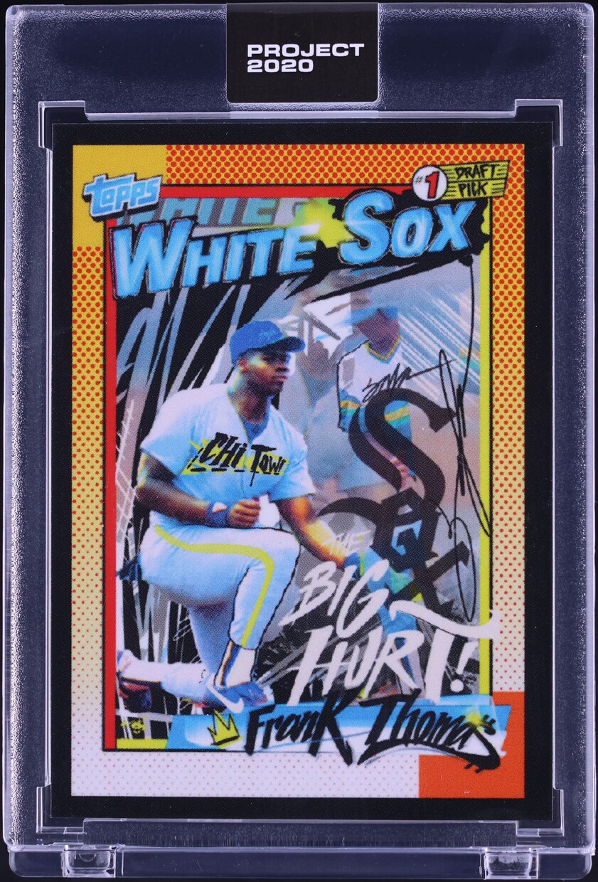 2020 Topps Project 2020 By King Saladeen Frank Thomas #213