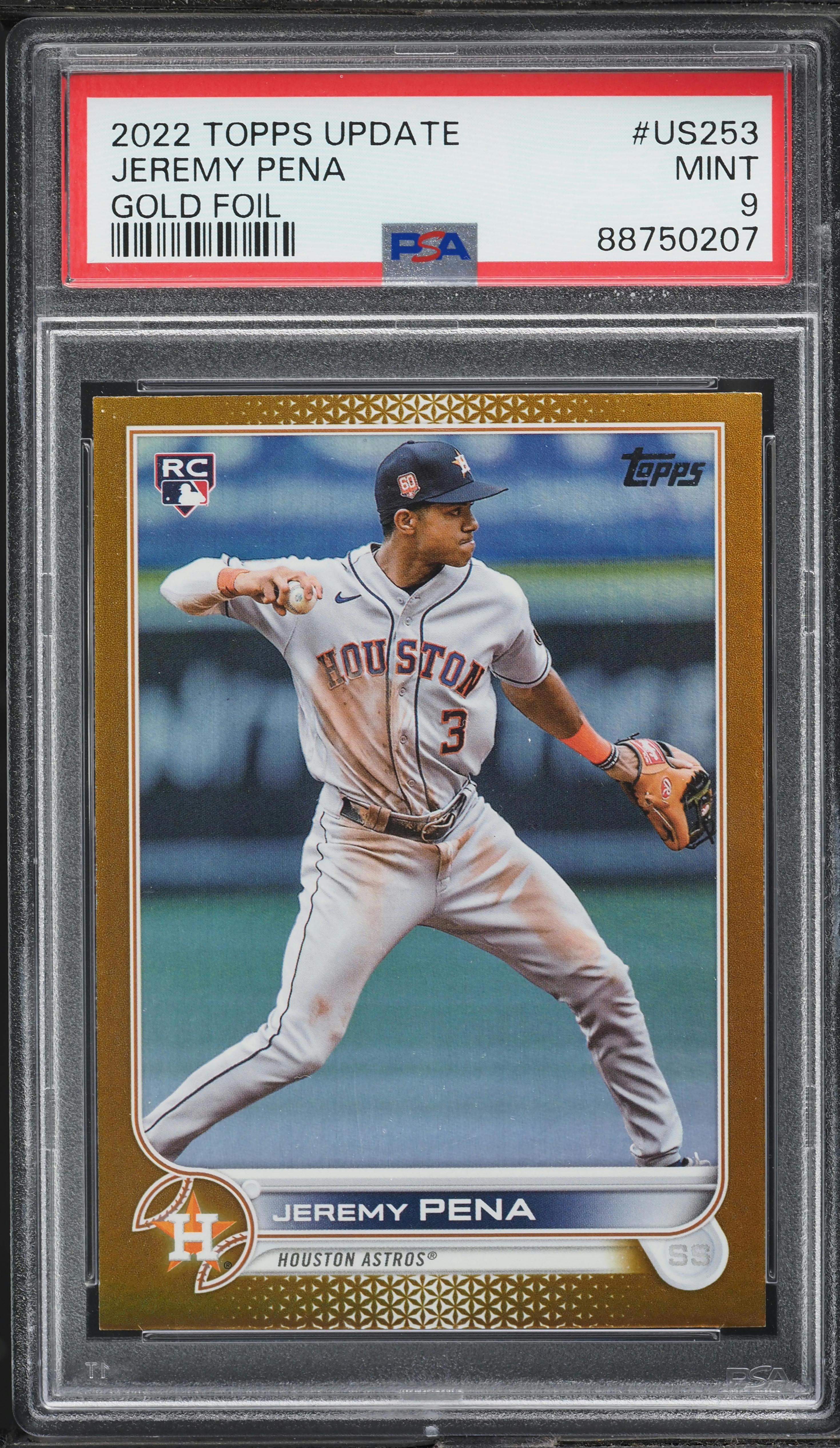 Topps Update MLB Jeremy Pena Auto RC レデ Topps Update MLB Jeremy
