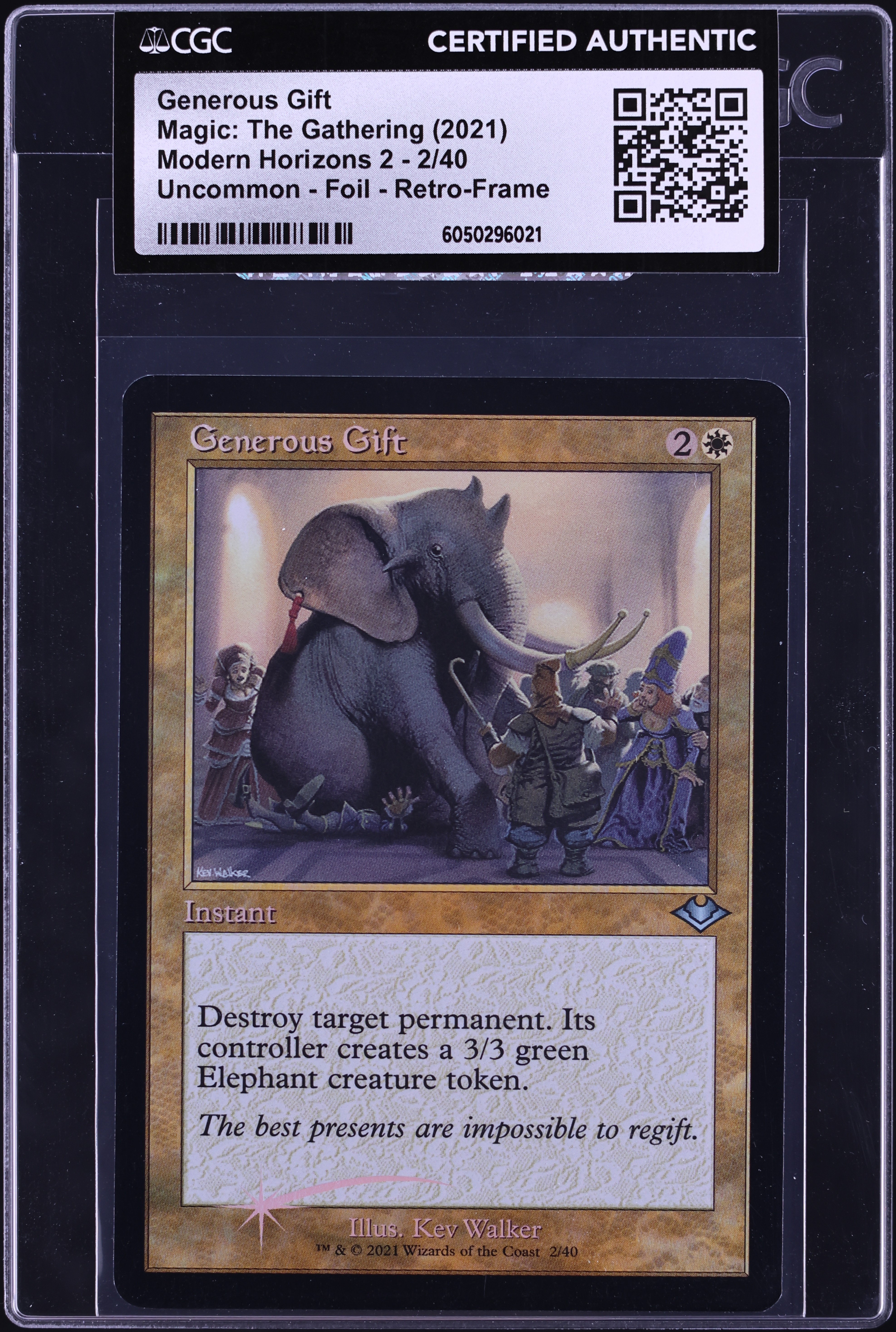 2021 Magic The Gathering MTG MH2 Foil Retro-Frame Generous Gift #2
